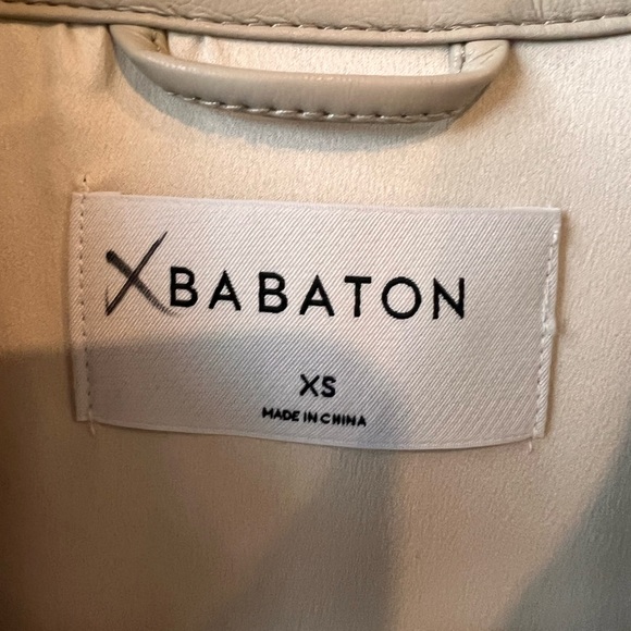 Aritzia Babaton Cream Pelli Shirt Jacket. Women’s Size XS - Picture 5 of 6